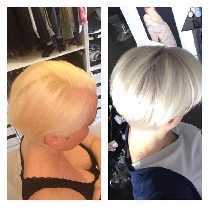 Von gelb zu blond ️